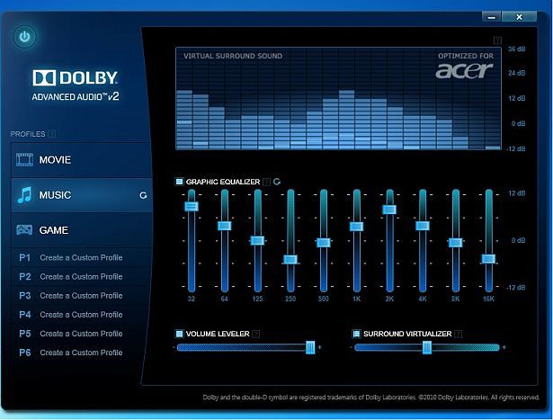 Dolby sound software for windows 8